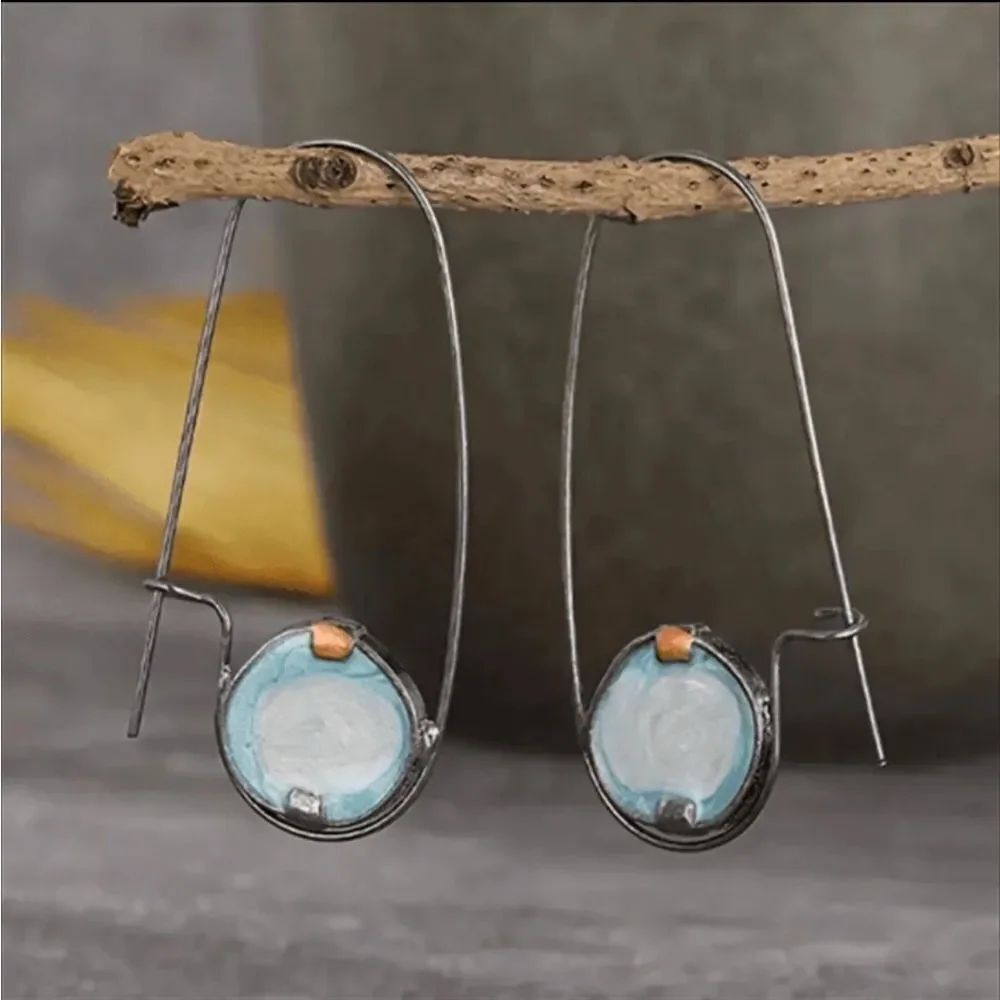 Boho dangle Earrings #1971
